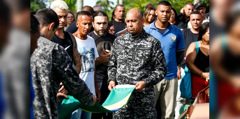Agentes da RECOM prestaram suas homenagens ao falecido