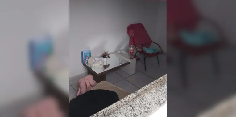 A menina era mantida trancada na quitinete enquanto o homem ia trabalhar