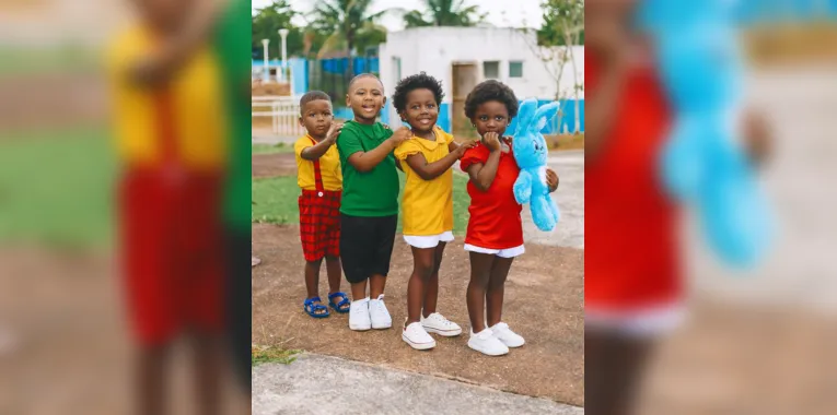 Fotógrafo viraliza ao recriar 'Turma da Mônica' com crianças negras