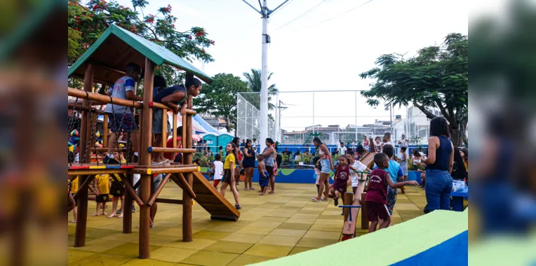 Inauguração da nova Praça do Coroado, em São Gonçalo