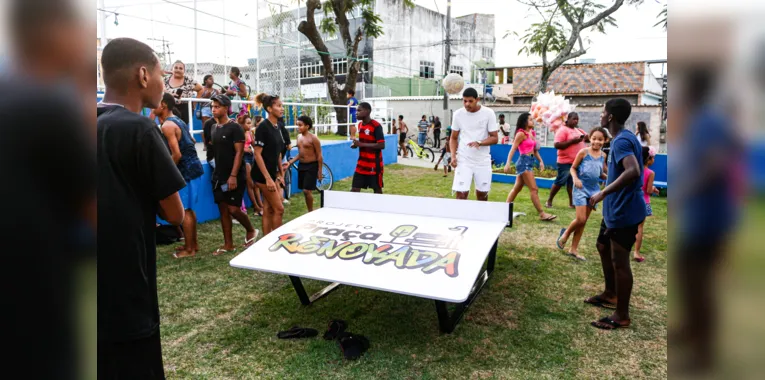 Inauguração da nova Praça do Coroado, em São Gonçalo
