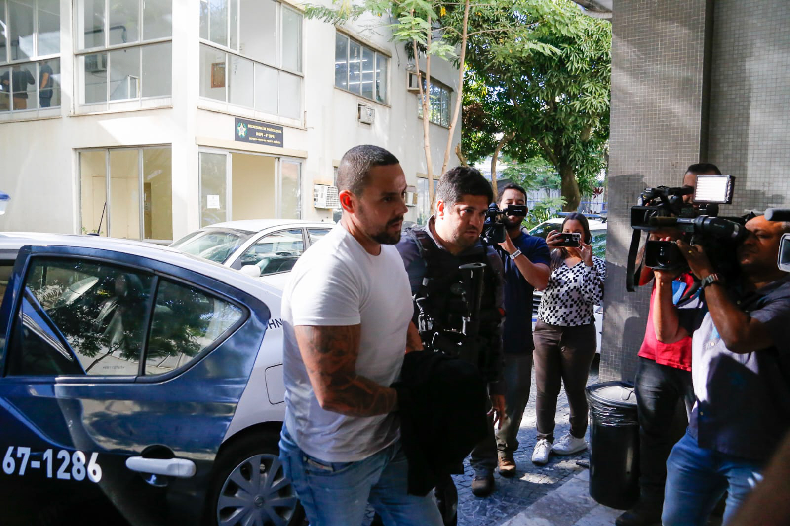 Os presos foram levados para DHNSG