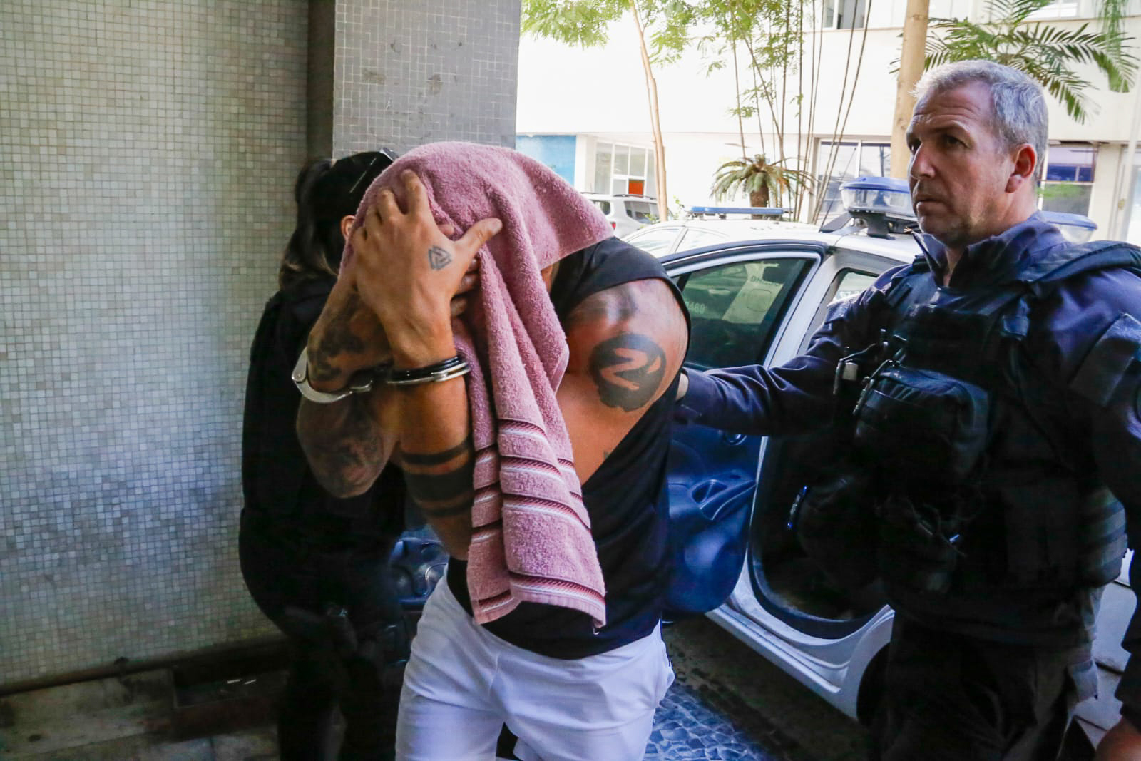 Os presos foram levados para DHNSG