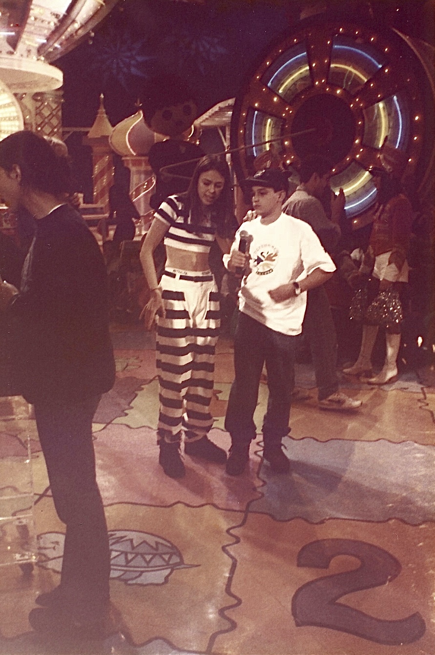 Diego Riques, aos 12 anos participou do "Defensores da Natureza"