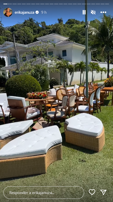 Erika Januza fica noiva em praia da Região Oceânica de Niterói