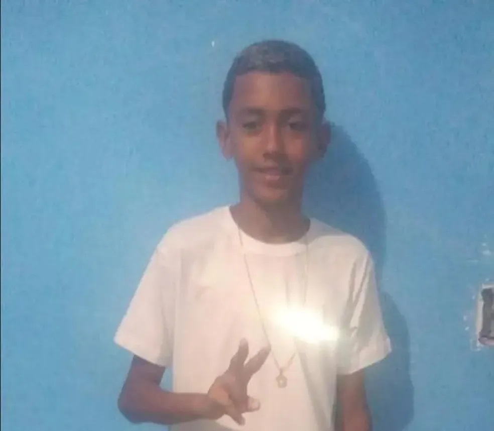 Lorenzo Dias Palinhas, de 14 anos