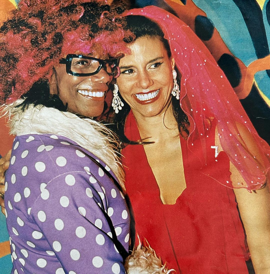 Narcisa homenageou Glória Maria nas redes sociais