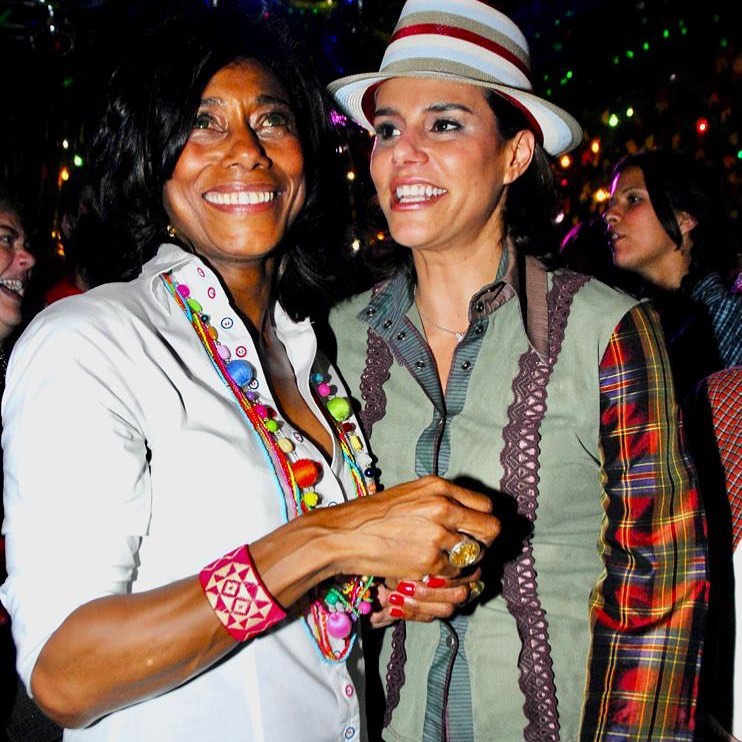 Narcisa homenageou Glória Maria nas redes sociais