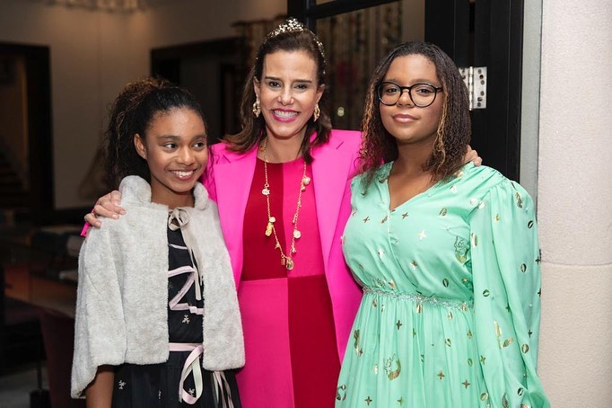 Narcisa homenageou Glória Maria nas redes sociais