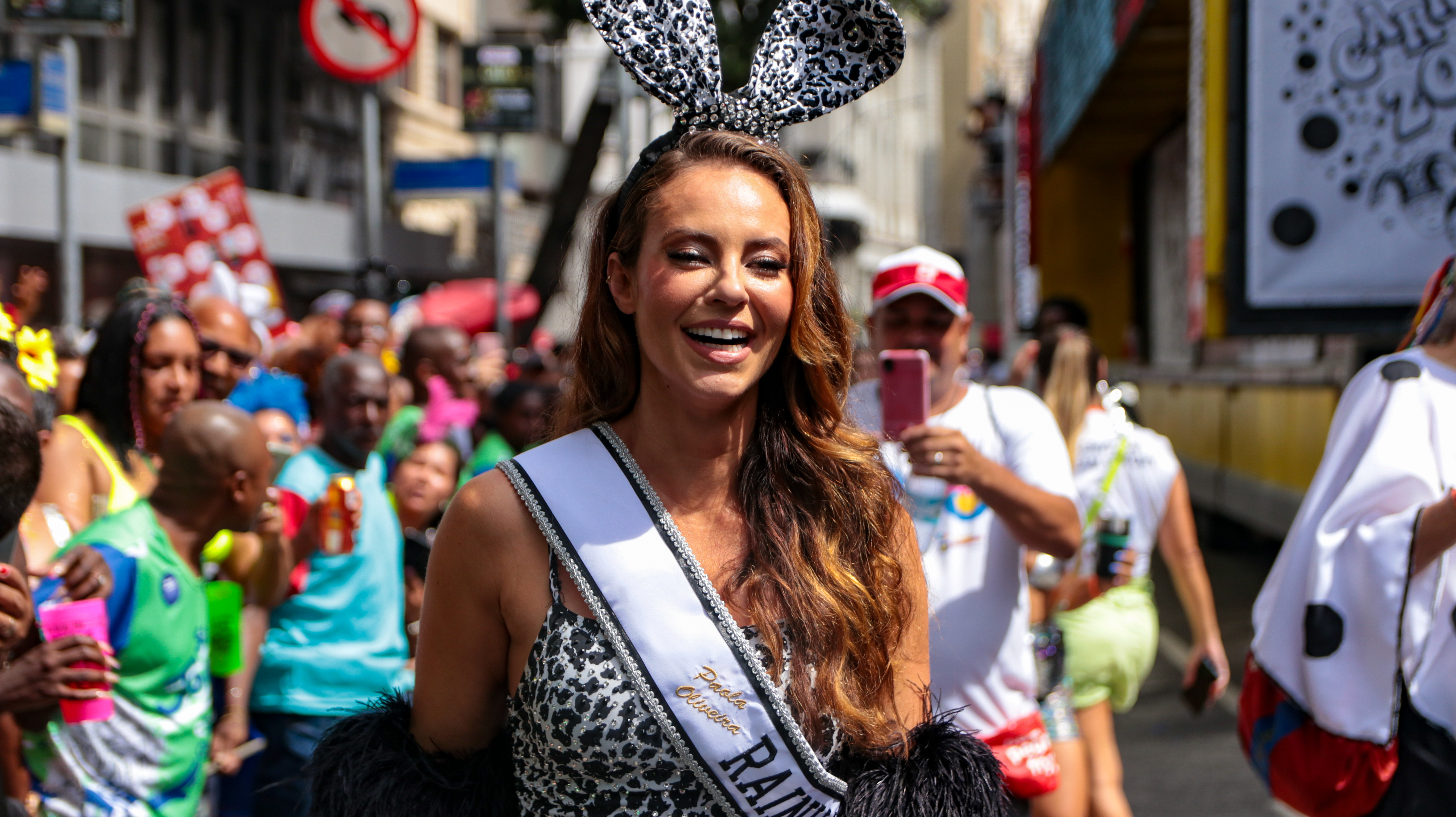 Paolla esbanjou carisma no bloco