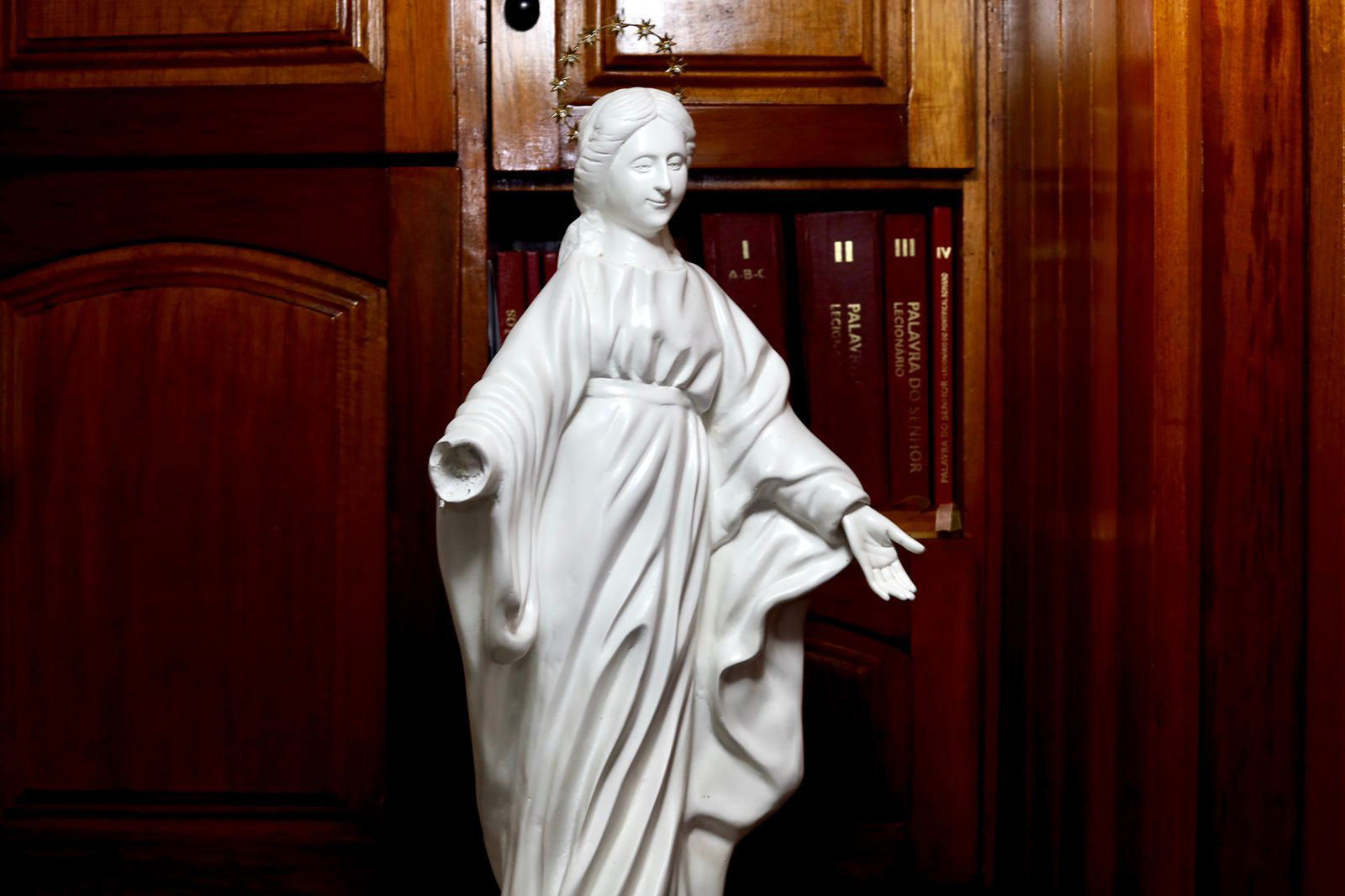 A Santa Nossa Senhora do Sorriso também foi vandalizada