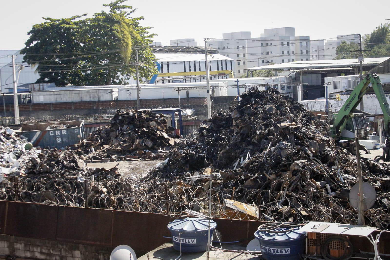 Ainda não se sabe o que causou o incêndio