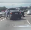 Imagem ilustrativa da imagem Acidente grave em São Gonçalo: carro para em cima do outro na RJ-104