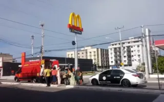 Imagem ilustrativa da imagem Idosa é atropelada por viatura da polícia na Região dos Lagos; vídeo