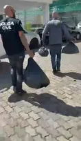 Imagem ilustrativa da imagem Traficantes presos transportando drogas na Ponte Rio-Niterói