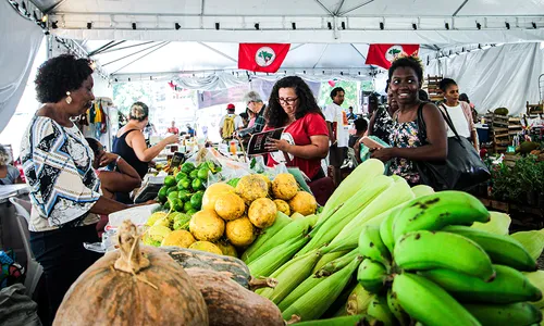 O público encontrará frutas, legumes e verduras sem agrotóxicos