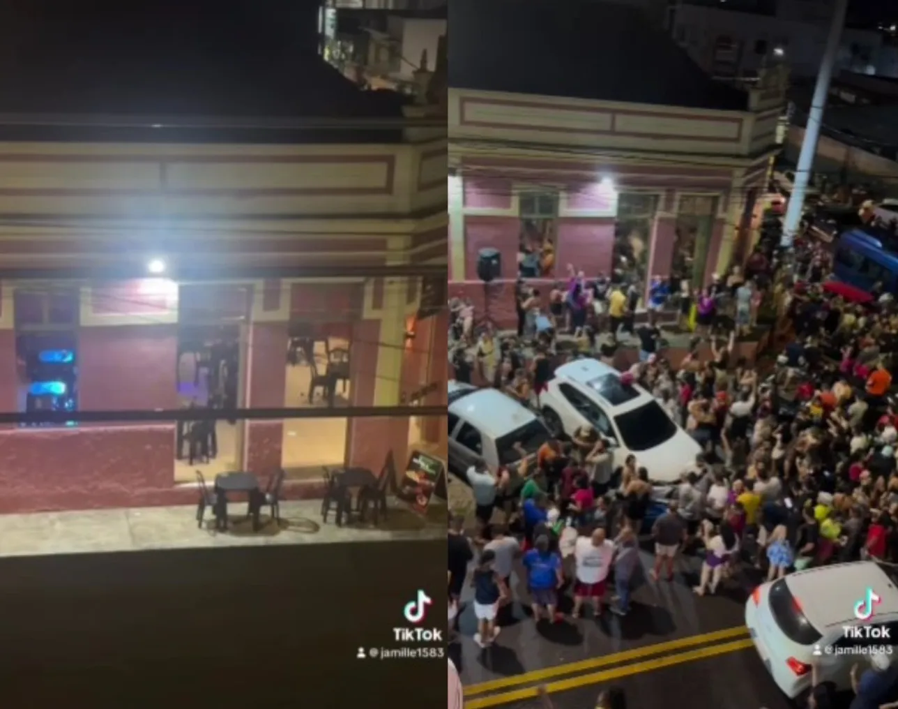 Local encheu após um vídeo gravado por uma 'vizinha' viralizar na rede