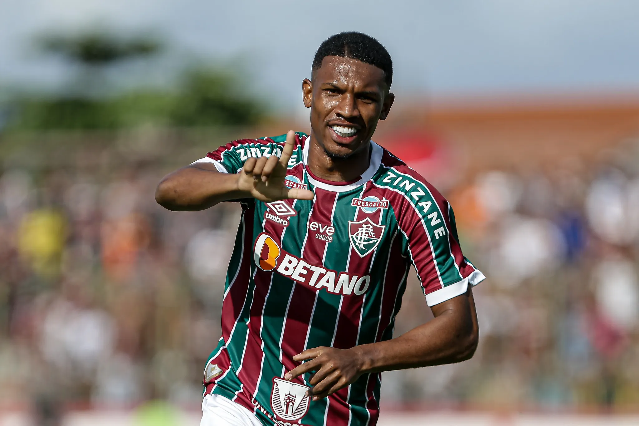 Lelê é o artilheiro do Fluminense na temporada, com seis gols marcados