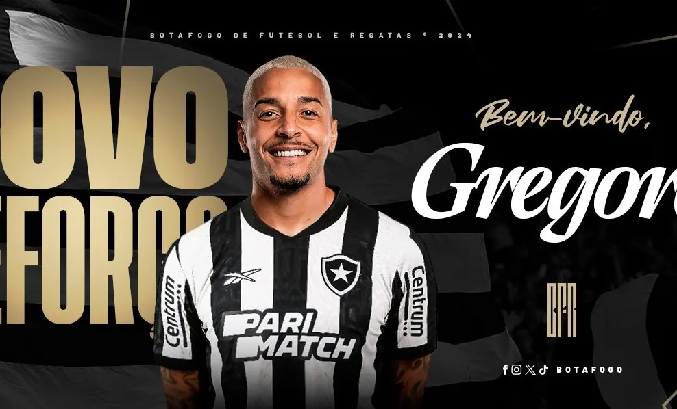 Gregore é o décimo reforço do Botafogo para a temporada