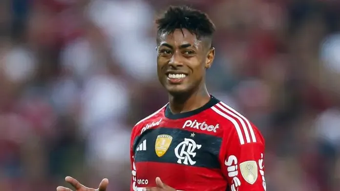 Bruno Henrique tem contrato com o Flamengo somente até o final deste ano