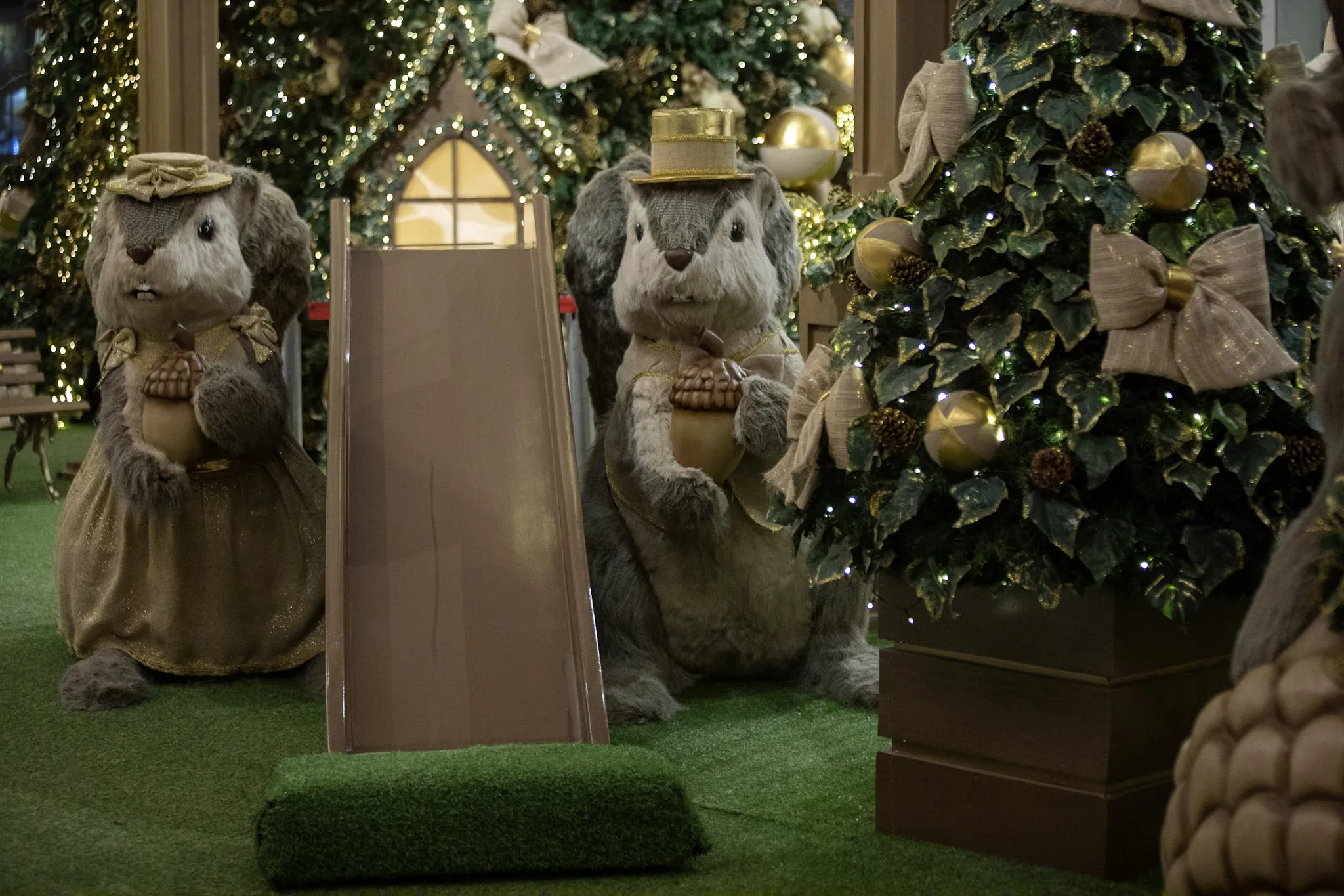 O tema em Niterói será o “Natal Mágico dos Esquilos”