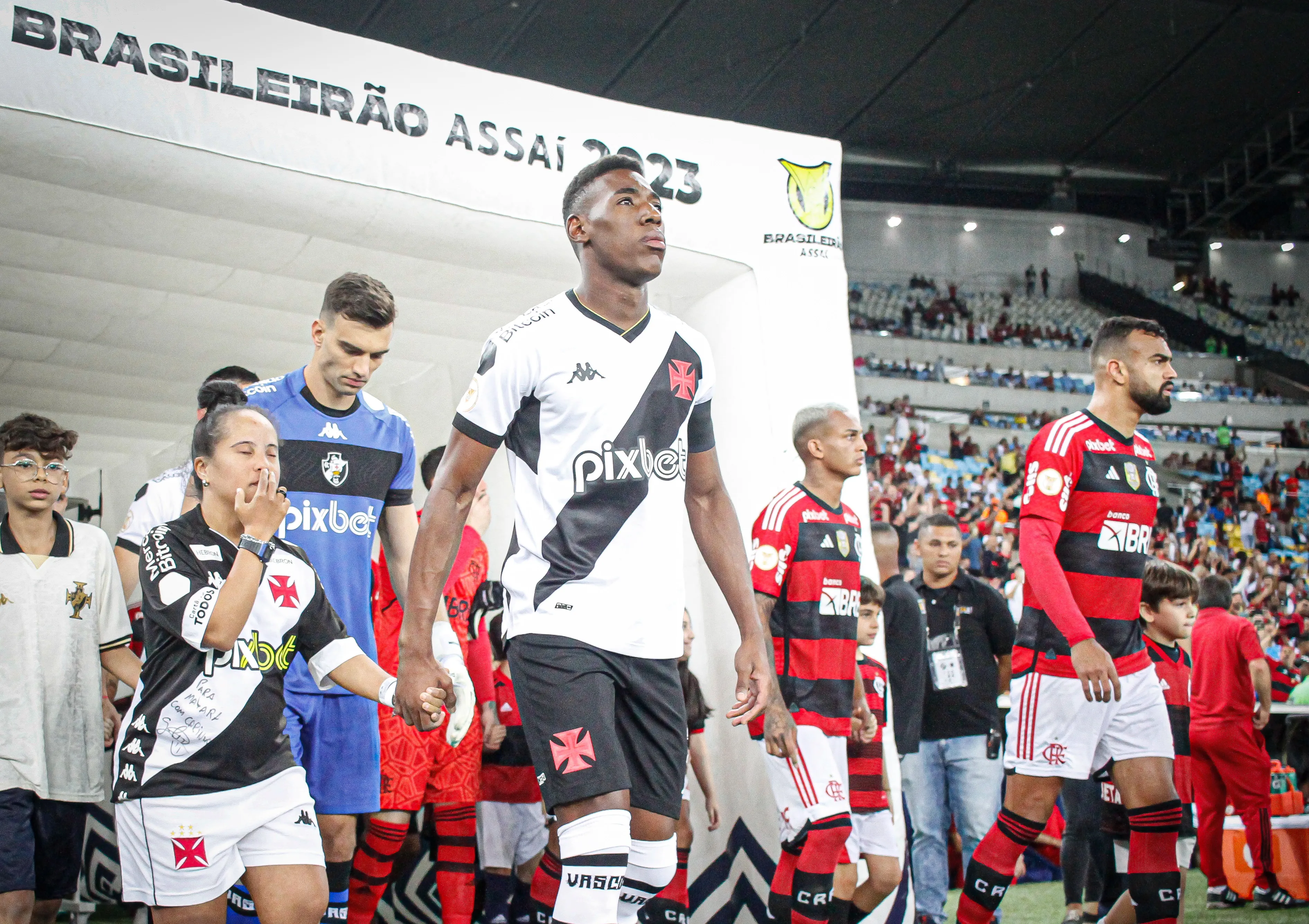 No primeiro turno, o Flamengo goleou o Vasco por 4 a 1