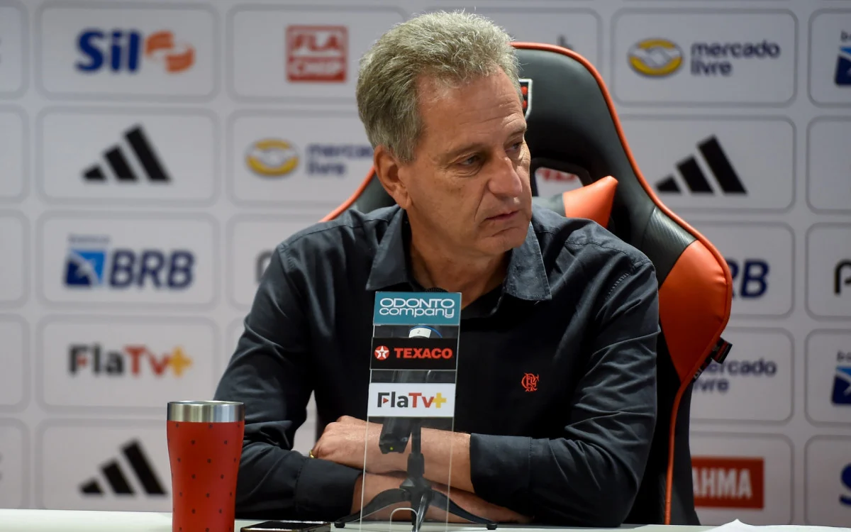 Rodolfo Landim alegou que Palmeiras sabe da dificuldade do Flamengo no gramado sintético