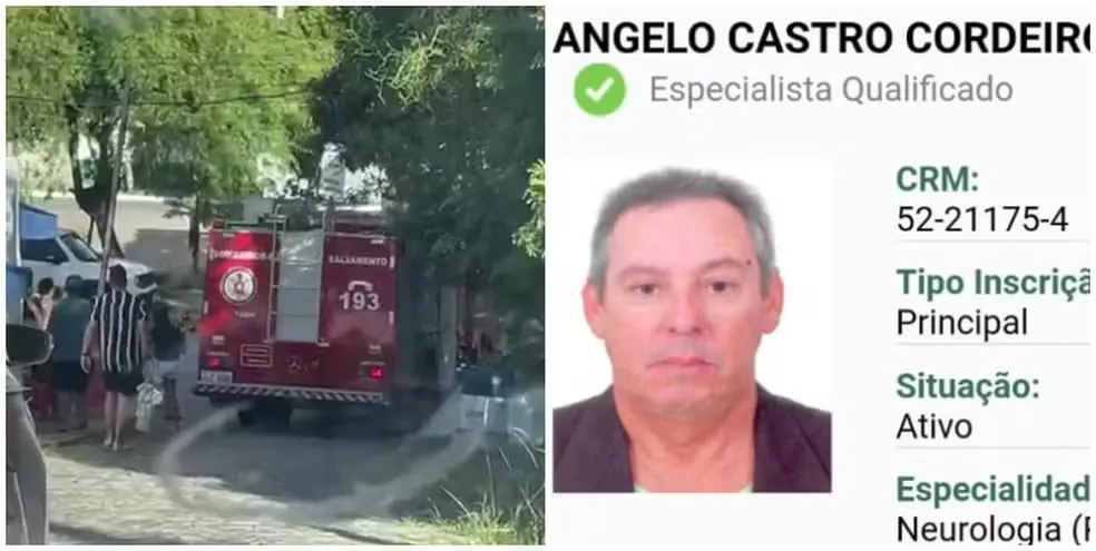 Ângelo Castro foi espancado e teve o corpo queimado