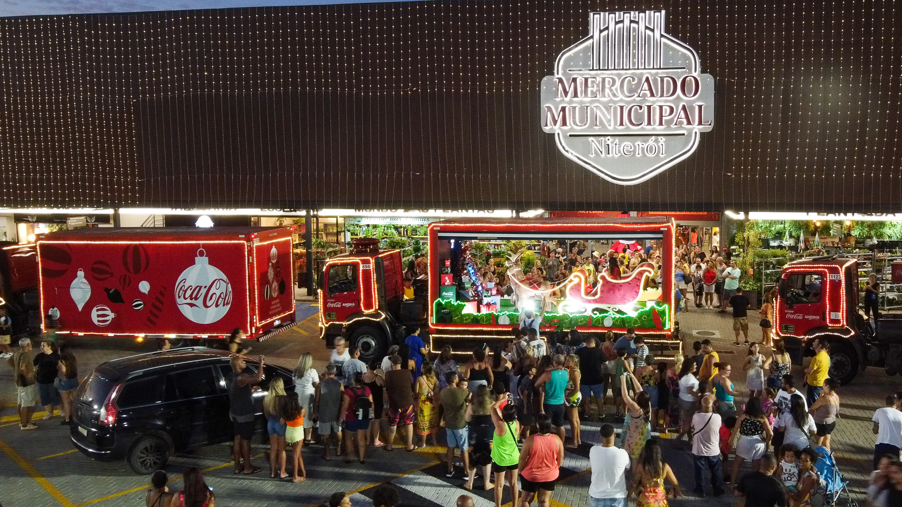 hoje Veja o roteiro da Caravana de Natal da Coca Cola em