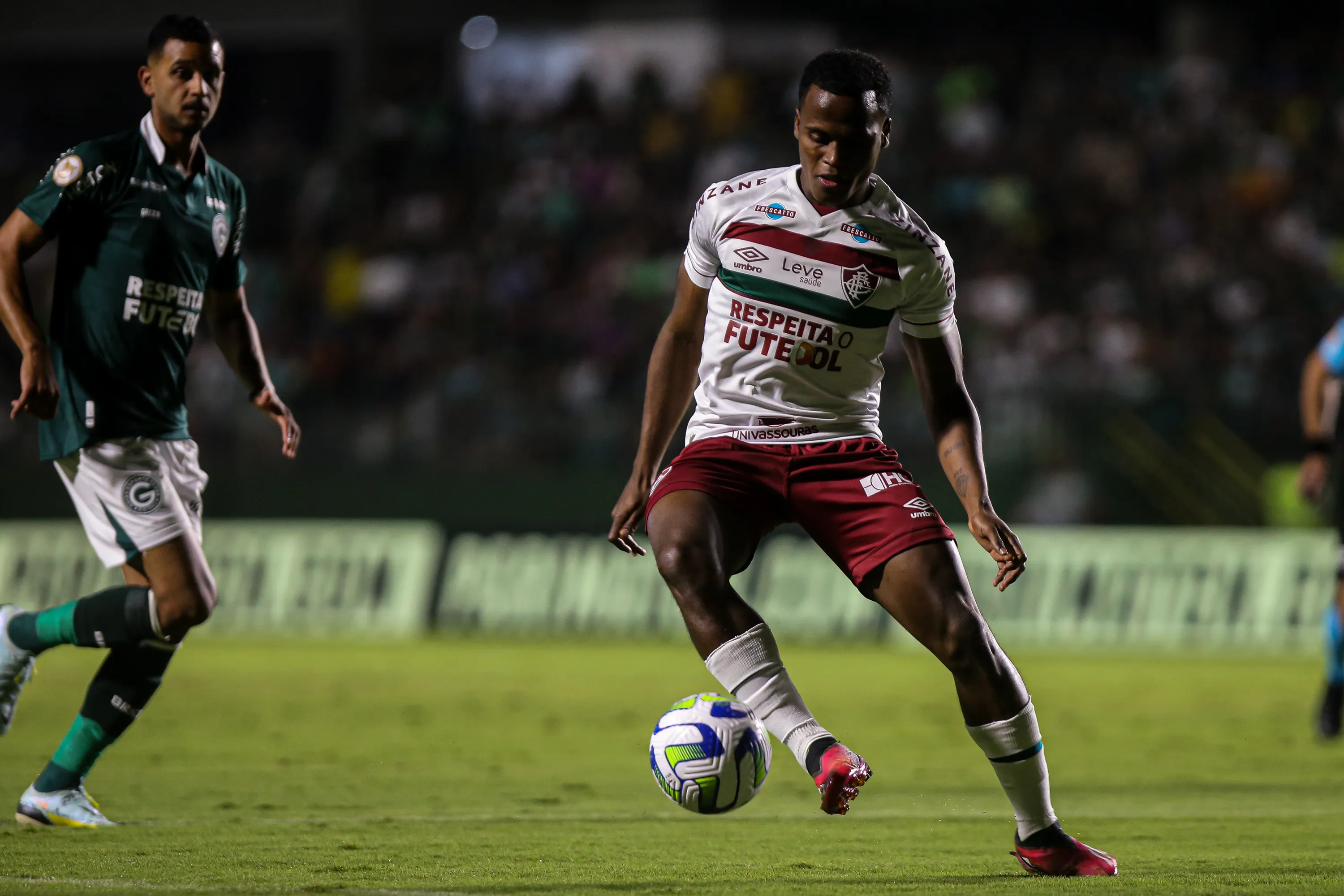 No primeiro turno, Fluminense e Goiás empataram em 2 a 2