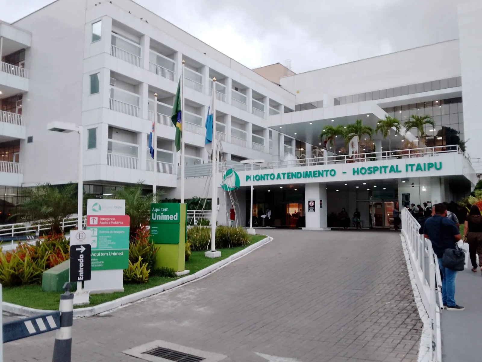 O caso aconteceu no Hospital Itaipu da Unimed