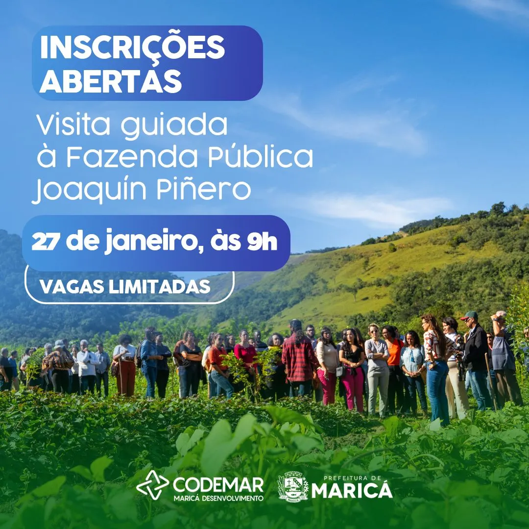 Imagem ilustrativa da imagem Inscrições estão abertas para conhecer fazenda em Maricá
