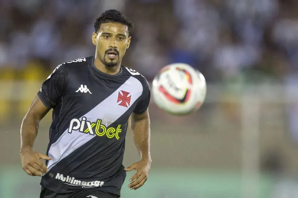 Gabriel Dias só jogou uma partida em 2023 pelo Vasco