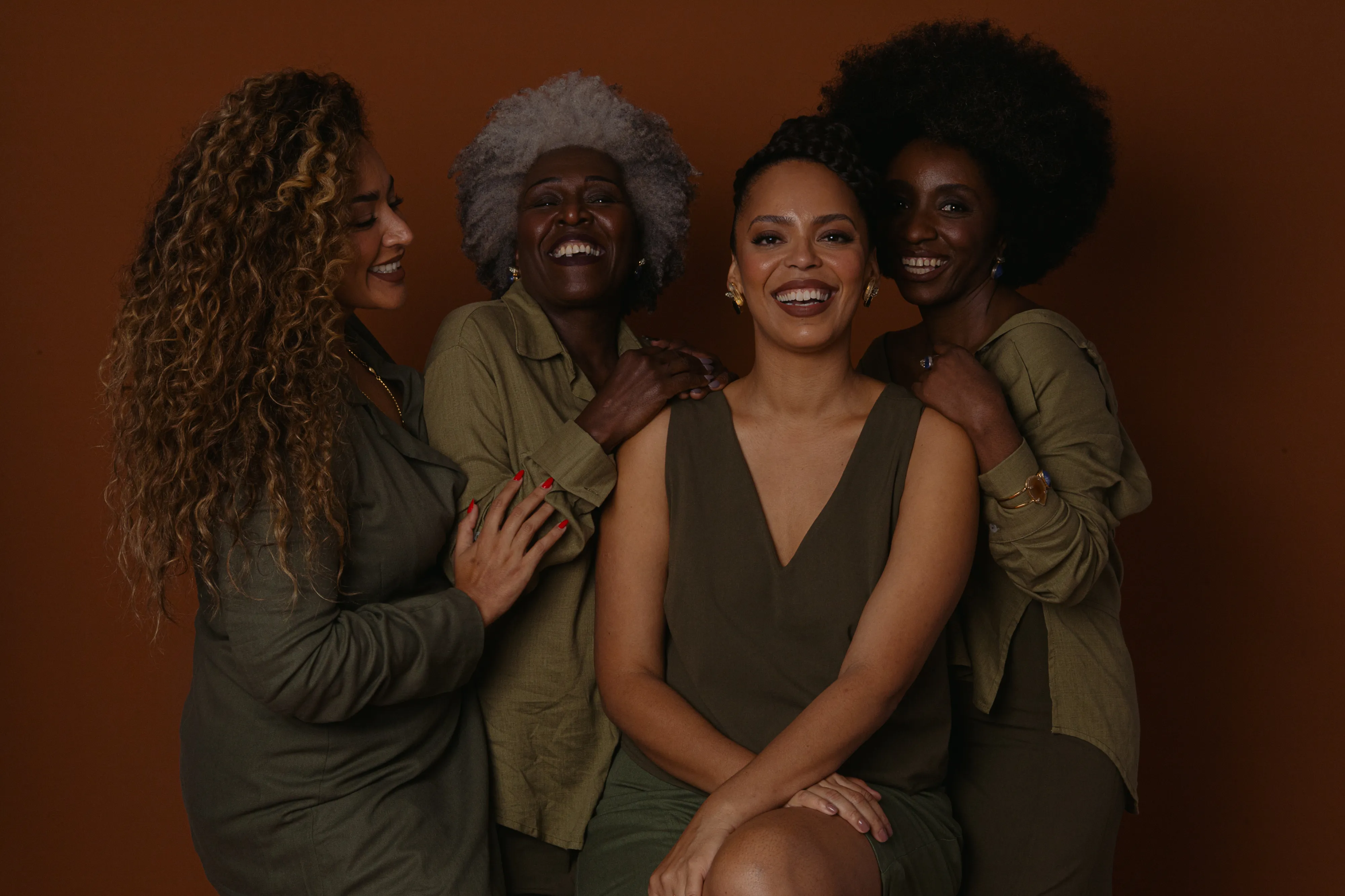 Fotos retratam a beleza e a luta de quatro mulheres pretas