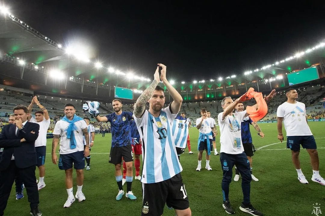 A partida pode ter sido a última de Messi no estádio