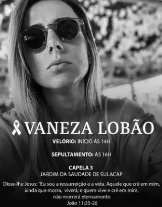 Corpo da policial militar Vaneza Lobão será enterrado no emitério Jardim da Saudade, em Sulacap