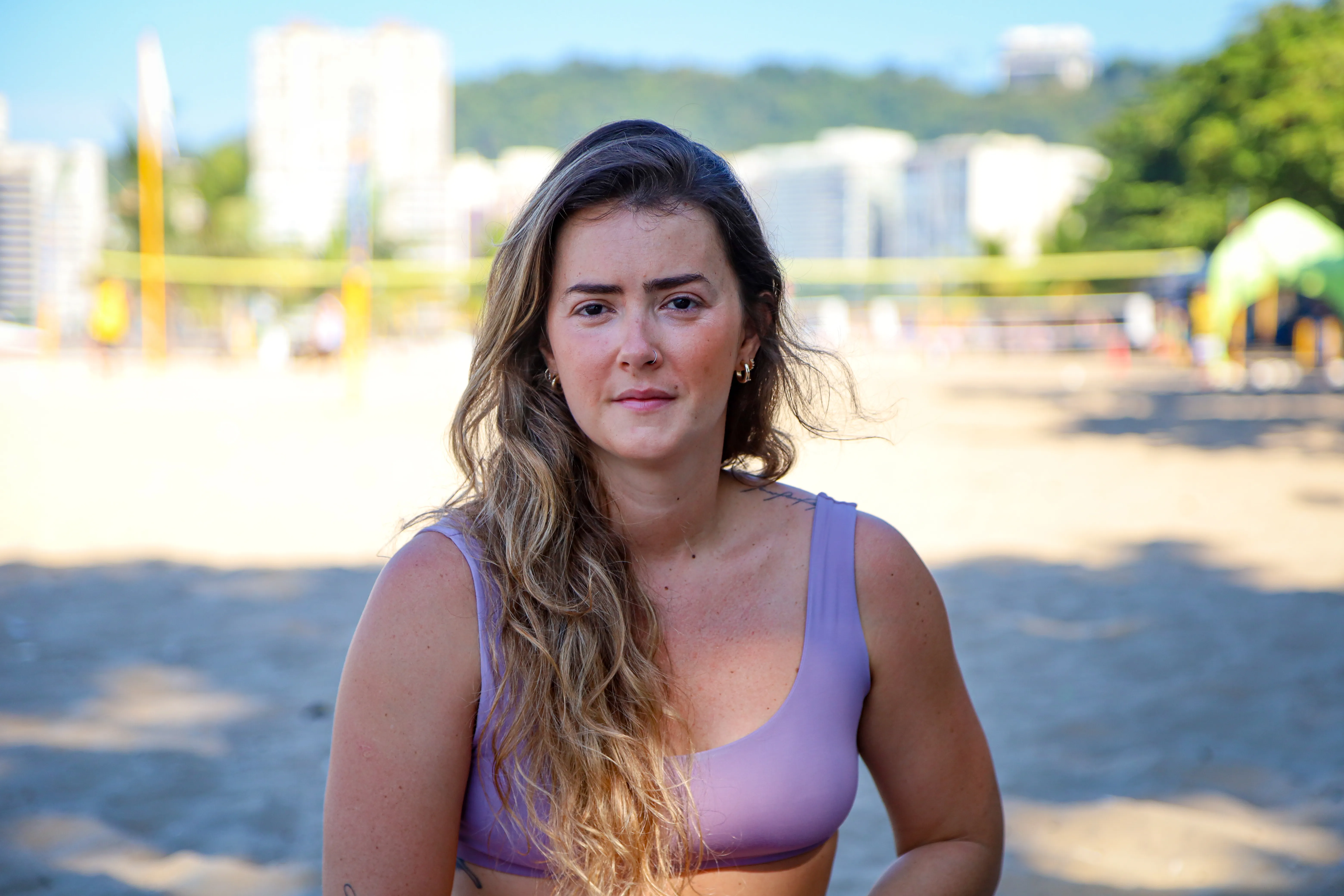 Maria Clara Cunha, professora de ioga