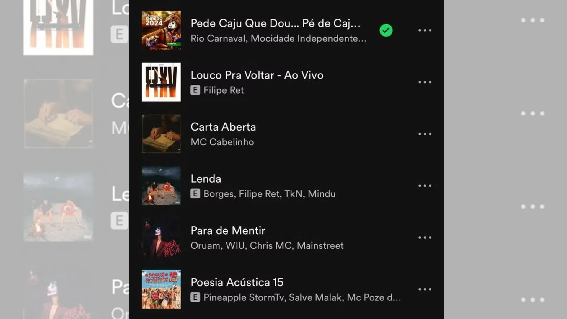 Samba enredo é o topo das paradas do Spotify Rio de Janeiro