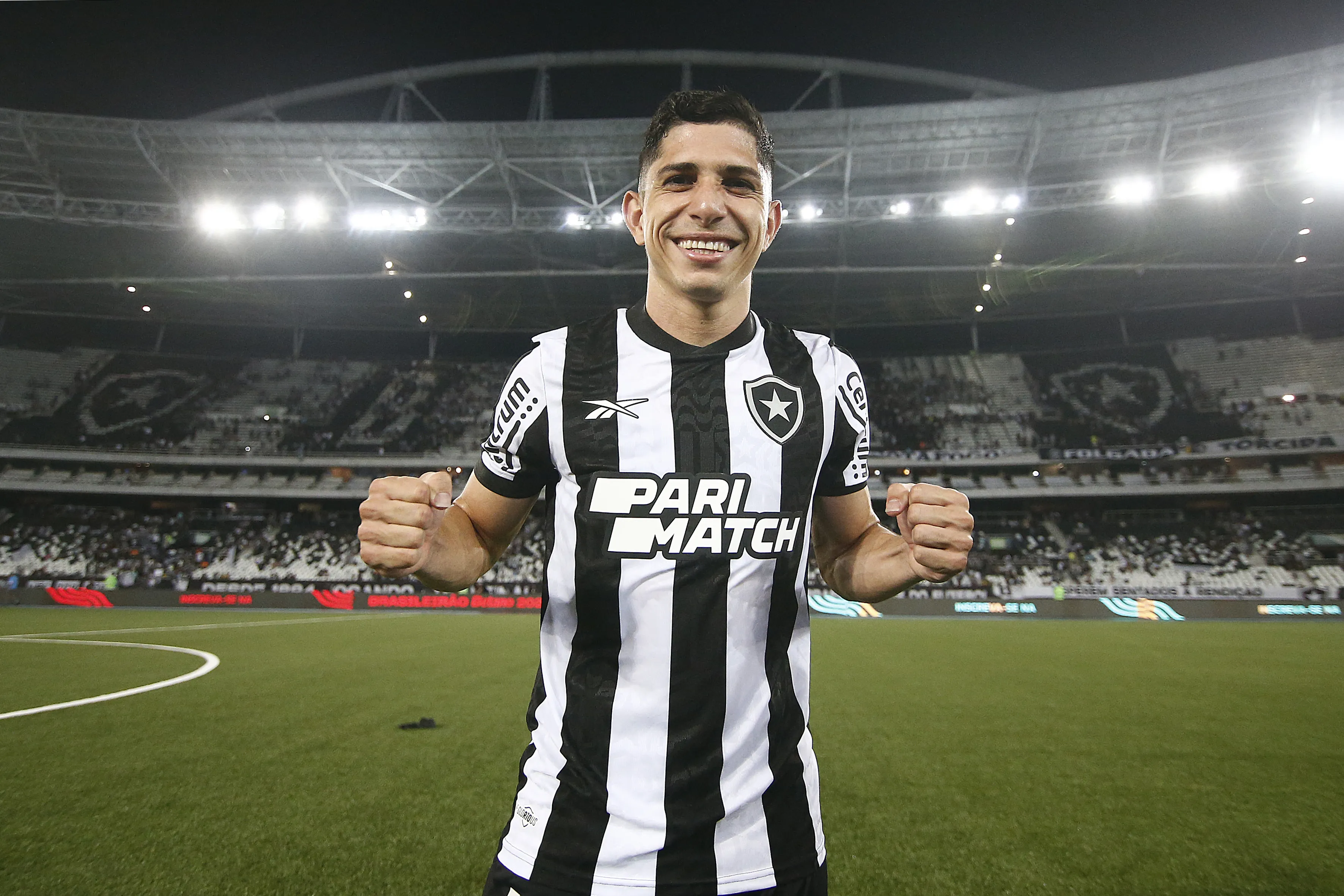 Savarino marcou o 4º gol na goleada do Botafogo sobre o Juventude