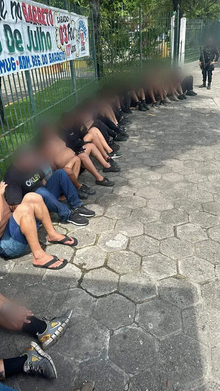 32 membros de torcidas organizadas foram detidos