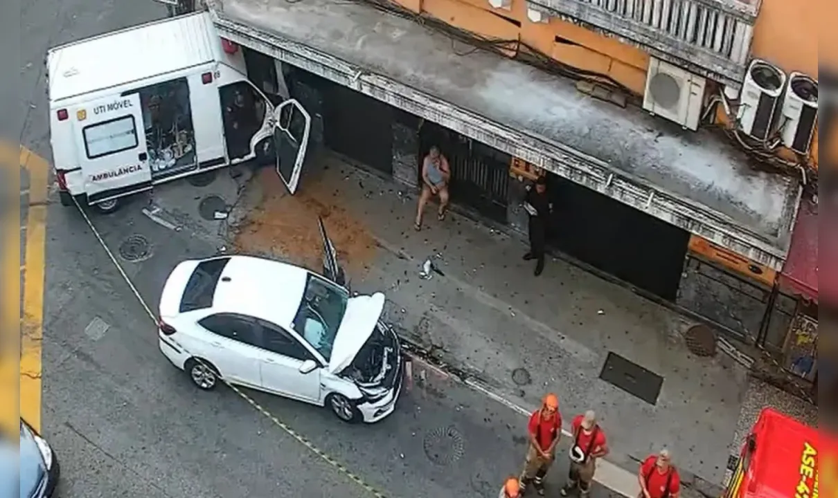 O acidente deixou quatro pessoas feridas