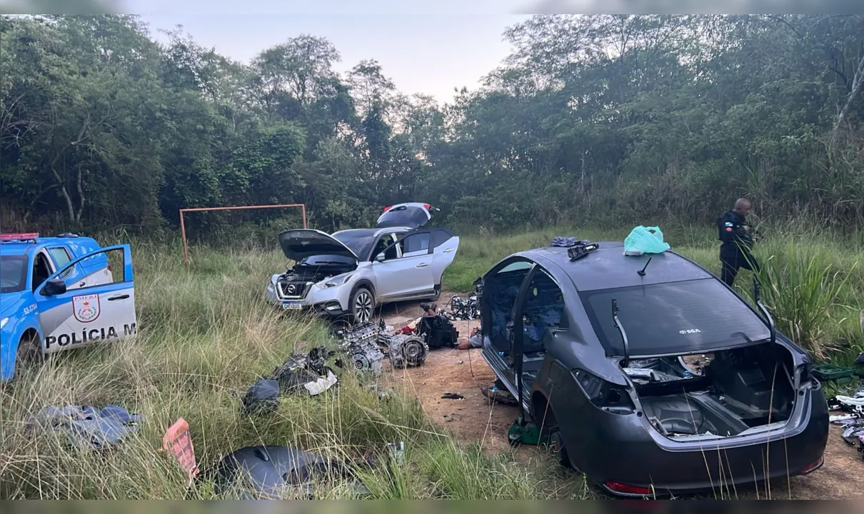 A quadrilha foi presa no Barreto, na Zona Norte de Niterói