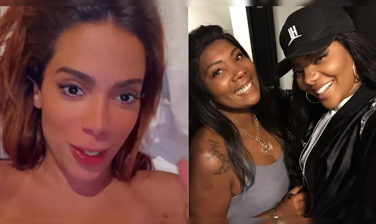 Anitta publicou um vídeo de sua mãe e mais alguns membros de sua família
