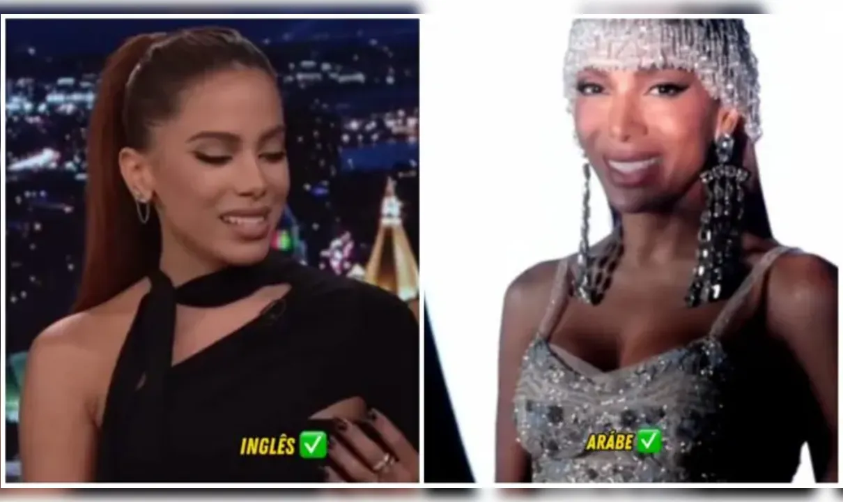 Anitta viraliza ao falar em seis idiomas diferentes; veja o vídeo | Enfoco  - O seu site de notícias