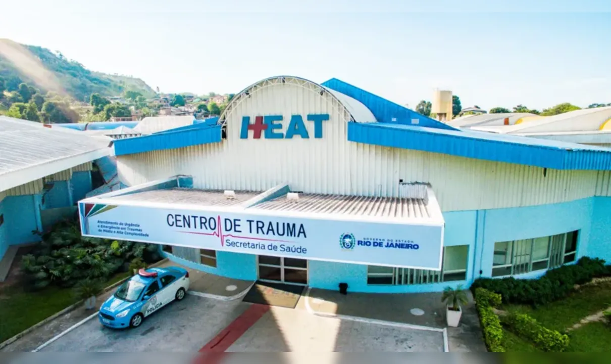 Segundo a PM, uma equipe do 7ºBPM foi ao Hospital Estadual Alberto Torres (Heat)