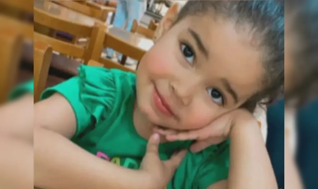 Heloísa dos Santos Silva, de 3 anos