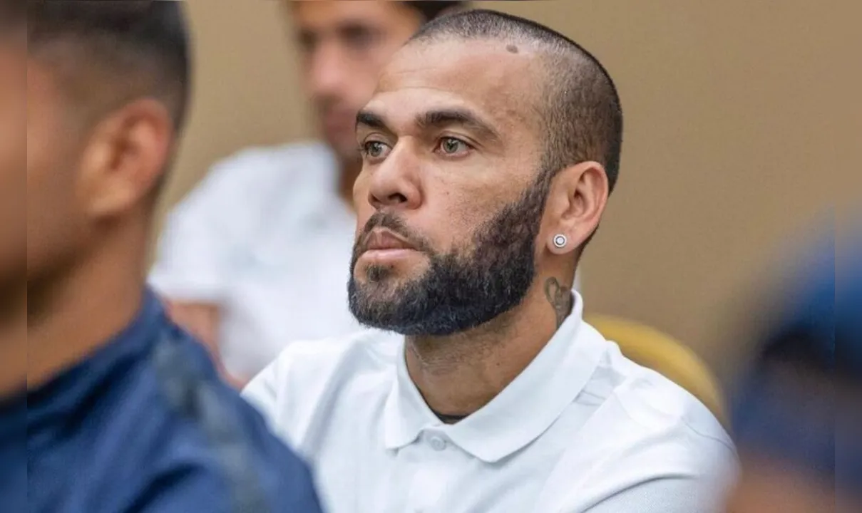 Daniel Alves está preso na Espanha desde o dia 20 de janeiro