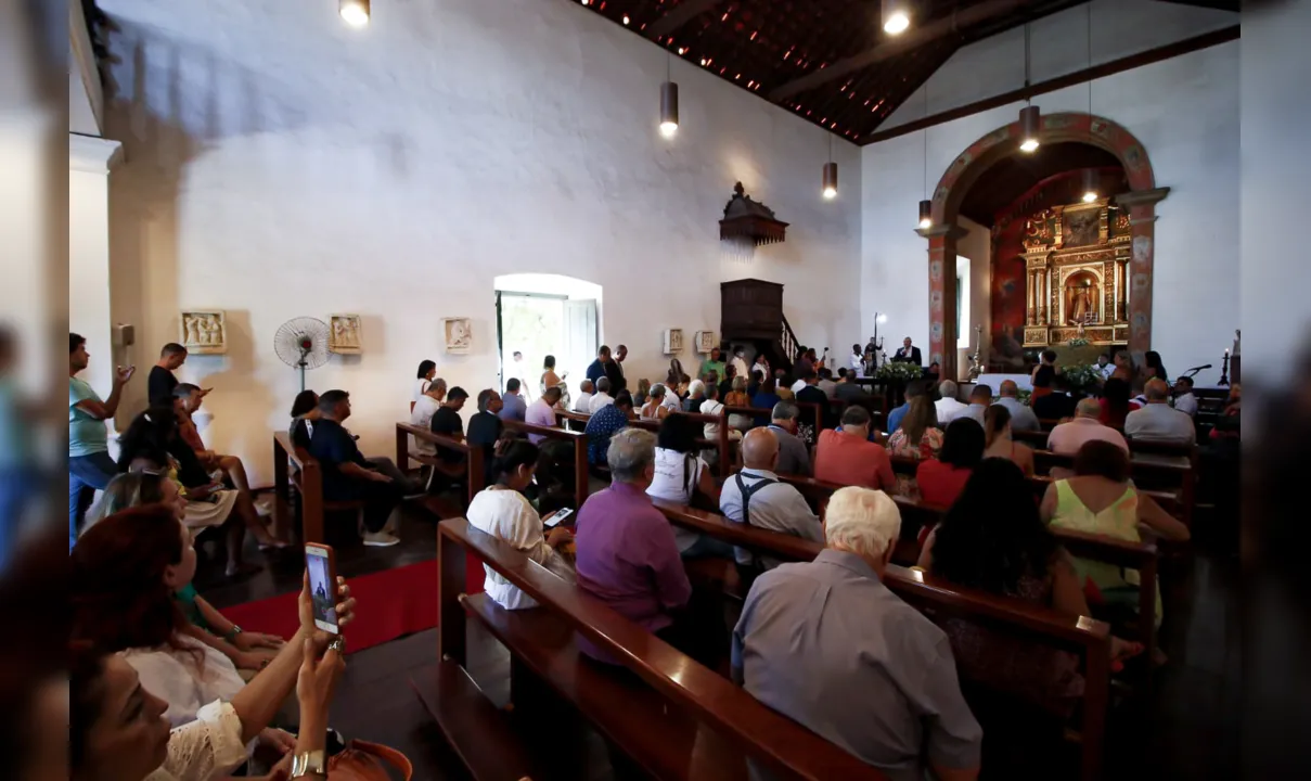 A missa é comemorada há 11 anos na Igreja São Lourenço dos Índios