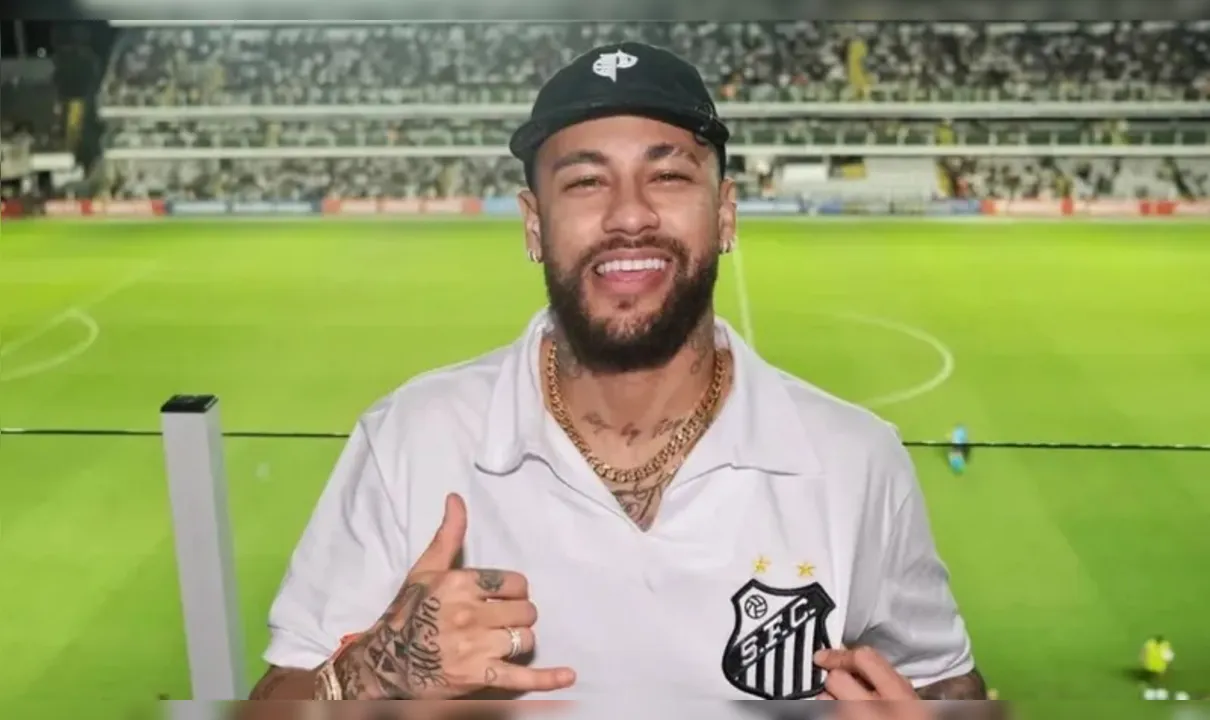 Neymar afirma que irá disputar Brasileiro do ano que vem pelo Santos.