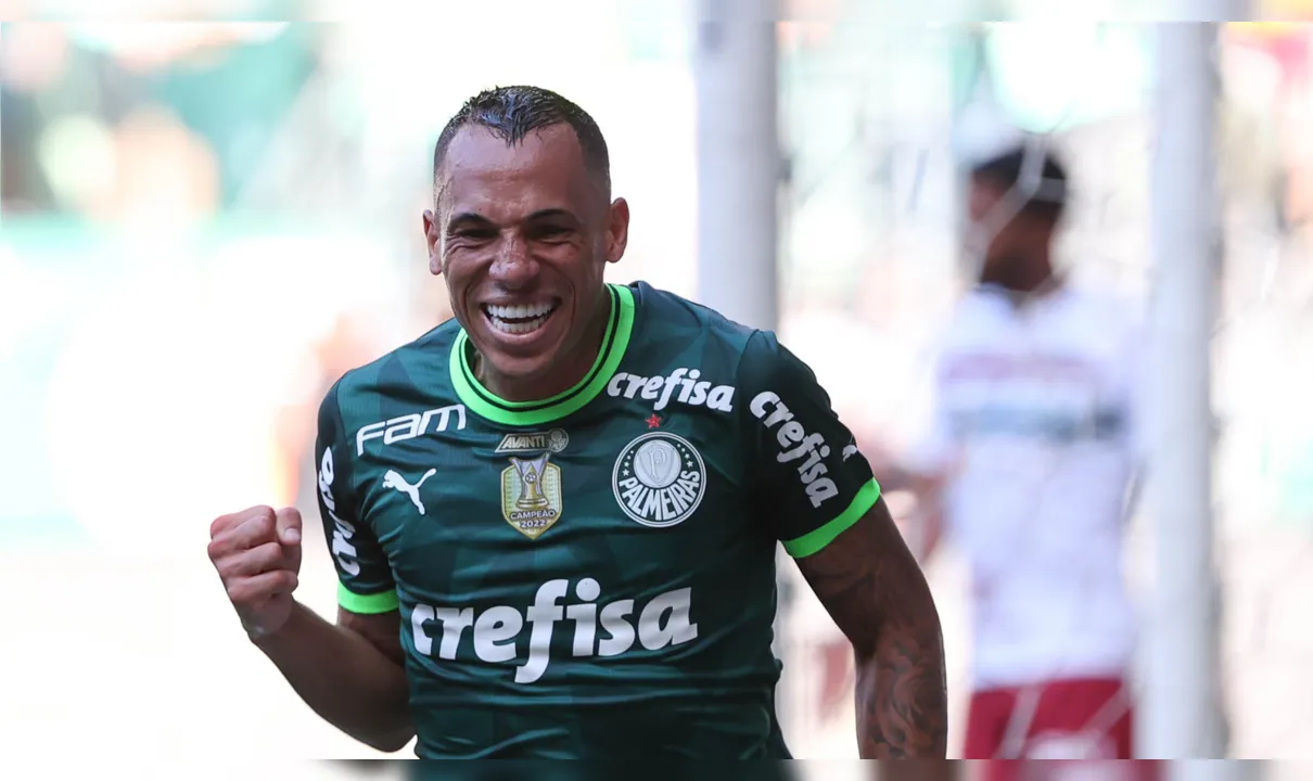 Breno Lopes marcou o gol que deu a vitória ao Palmeiras